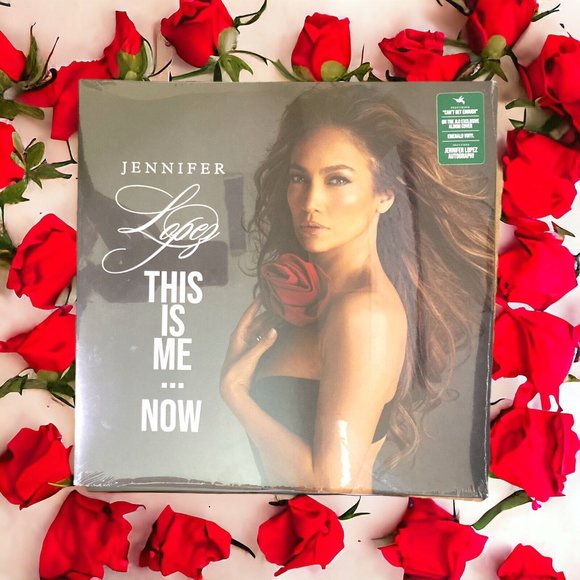 JENNIFER LOPEZ SIGNED - This Is Me...Now On The JLO Exclusive Emerald Vinyl